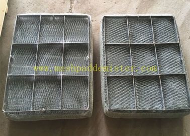 Support Grid AISI 304 Material Rectangular Mesh Pad Demister