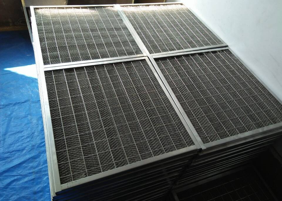 Ventilation System Air Filter Mesh Pad 304 Weld Mesh Screen