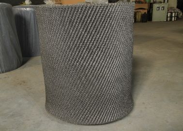 AISI304 Crimped Knitted Wire Mesh Roll Demister Mist Eliminator Material
