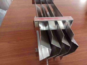 SS304 Corrugated Plate Vane Pack Mist Eliminator 170mm Net Height