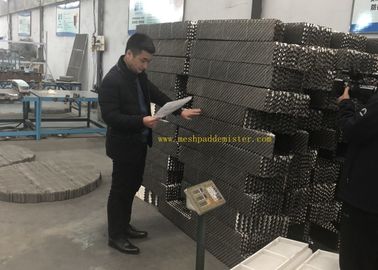 500Y Custom Size Metal Perforated Plate 316L Distillation Packing