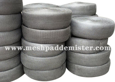 316L Round Wire 100mm Knitted Mesh