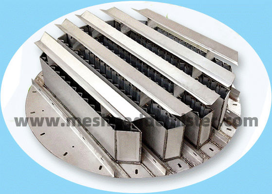 1000mm Stainless Steel Tower Internals For Chimney Tray