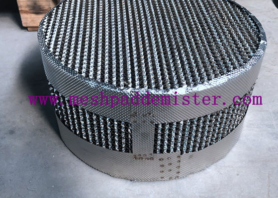 500Y SS316L 400mm Diameter Metal Structured Packing