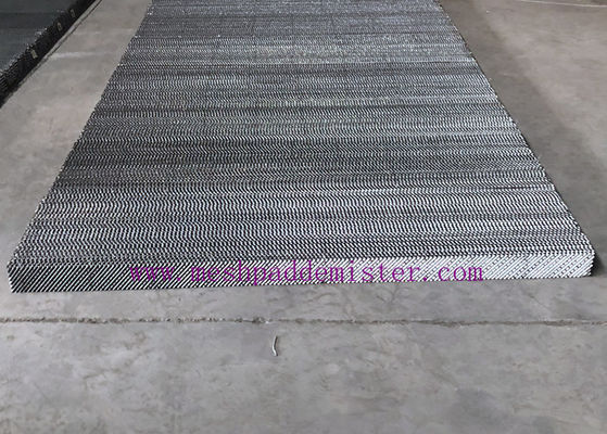 0.15mm Metal Plate 125Y Structured Mellapak Packing In Tail Gas Treatment