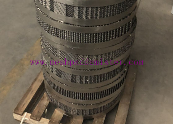 DN400-200 500Y SS316L 0.12mm Metal Plate Distillation Packing