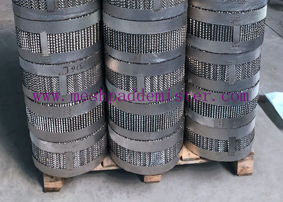 DN600 250Y Plate 304SS Metal Structured Packing