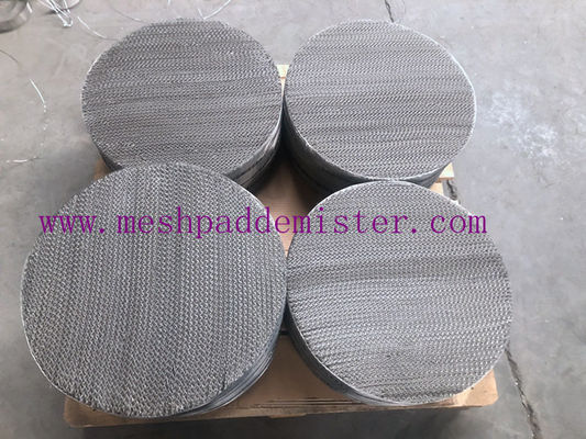 500X SS316L 0.15mm Wire Metal Structured Packing