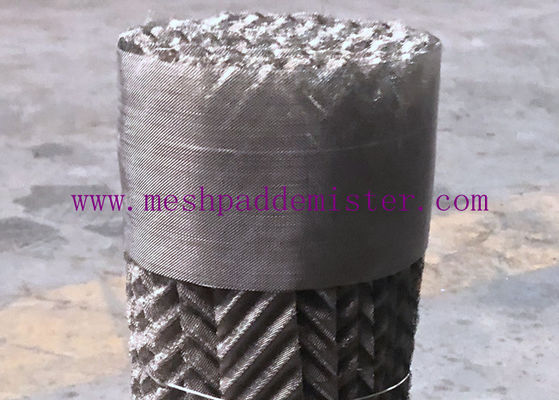 500X SS316L 200mm Wire Mesh Structured Packing