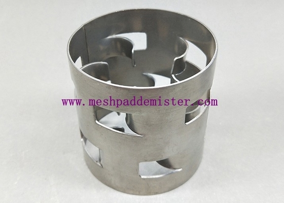 38mm 316l Absorption Tower Metal Pall Ring 0.6mm Thickness