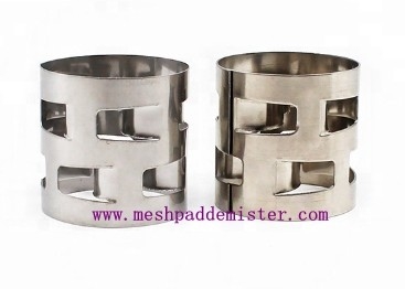 50 Mm 321 Absorption Tower Stainless Steel Pall Rings 0.8mm Thickness
