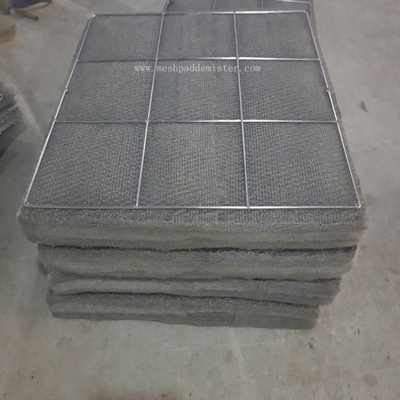 1000mmx1000mm Demister Pad Screen Grids And Plate Edge Ss304 No Sections