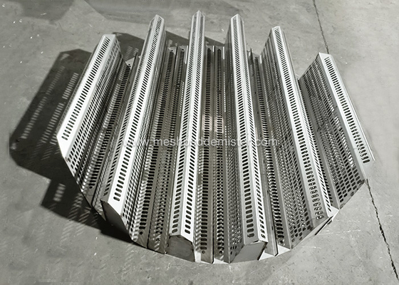 Metal Customized Column Ss304 Tower Internals Random Packing Plate Hump Support
