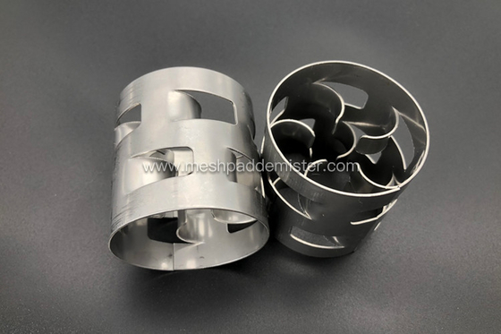 25mm Metal Pall Ring For Petrochemical / Chemical Fertilizer Industry