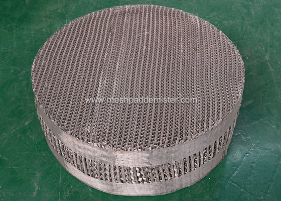 Cy 700 Type Wire Mesh Structured Packing Dn 800 Mm * 12000 Mm Height
