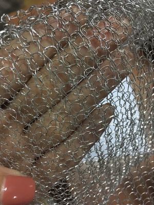 304 Stainless Steel Knitted Wire Mesh For Gas Liquid Filter Mesh Demister