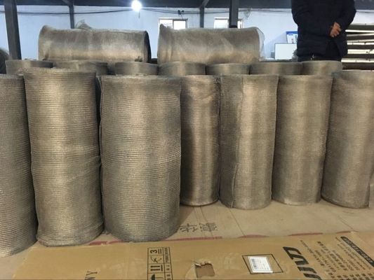 304 Stainless Steel Knitted Wire Mesh For Gas Liquid Filter Mesh Demister