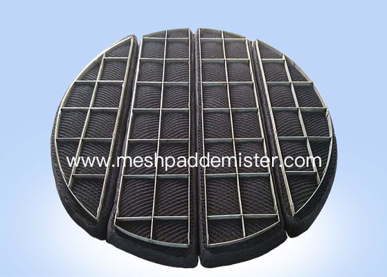 Titanium Anti Corrosive Metal Mesh Mist Eliminator Wire Mesh Demister