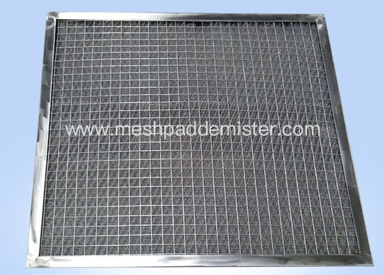 With Screen Grids And Bracket Side Access Air Filter Mesh Pad Demister