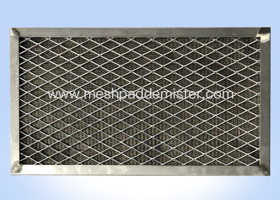 With Screen Grids And Bracket Side Access Air Filter Mesh Pad Demister