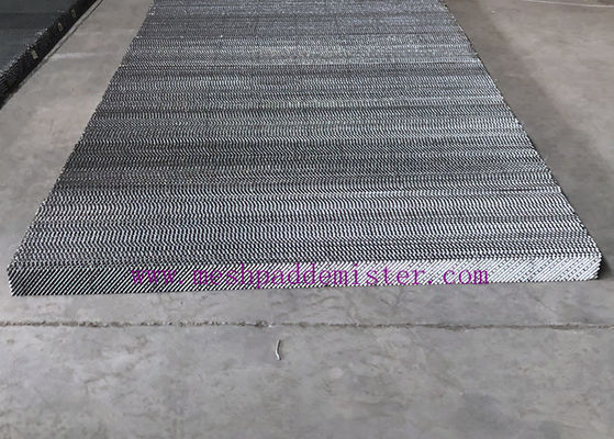 0.15mm Metal Plate 125Y Structured  Packing In Tail Gas Treatment