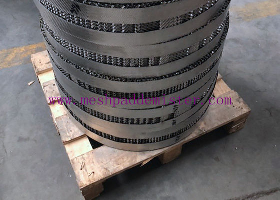 DN400-200 500Y SS316L 0.12mm Metal Plate Distillation Packing