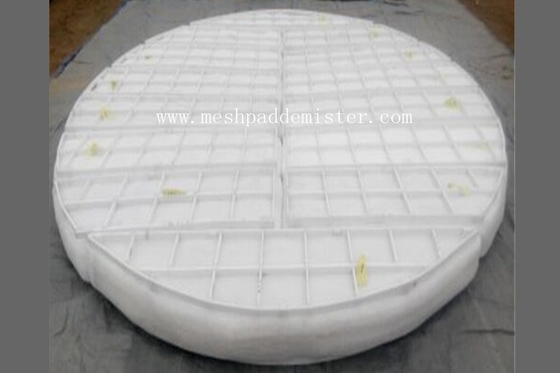 PTFE F4 Diameter 900mm Demister Pad Height 200mm Round Shape Knit Mesh